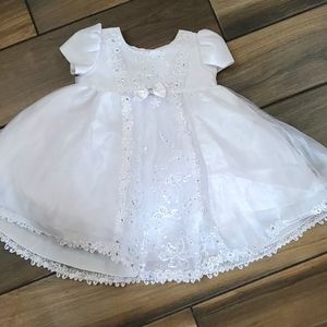 Baptismal Dress & Coat, 2-piece, White NWOT
